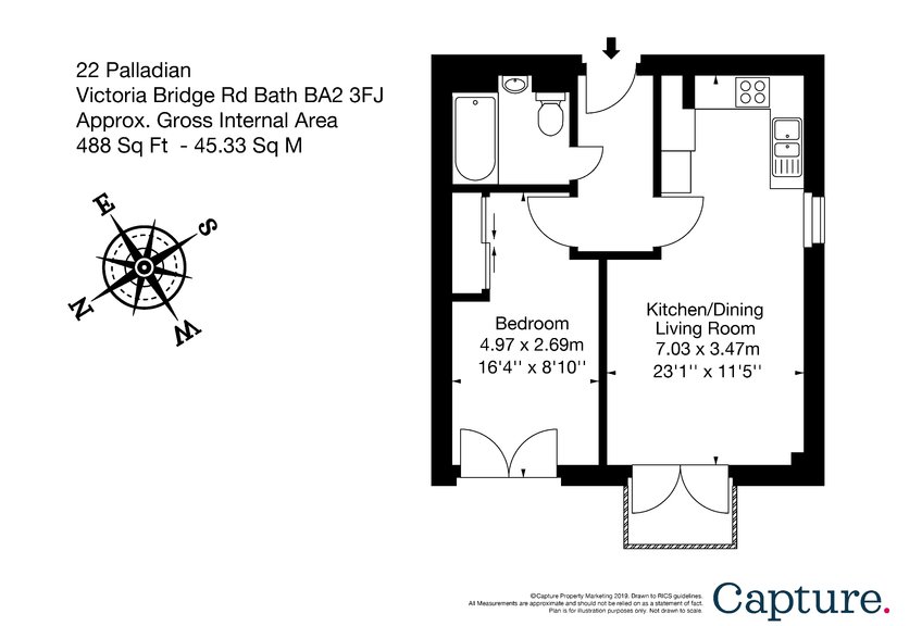 Property For Sale in Palladian, Victoria Bridge Road, Bath, BA2 Crisp